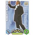 Match Attax Extra 2009/10 Collection: Club Manager, Manchester City - Mancini (R