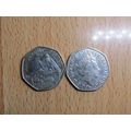 GB 2017 Elizebeth II Decimal 50p Jeremy Fisher ...