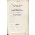 The Magic Flute Hardback Vocal Score
