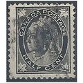 Canada 1897 SG141 1/2c Grey-Black Fine Used.