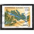 FRA 2009 56c 'EUROMED POSTAL CONFERENCE' FINE U...