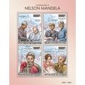 GUINEA 2015 SHEET MNH NELSON MANDELA NOBEL PRIZ...