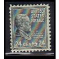 828 24c Benjamin Harrison Fine MNH O4195