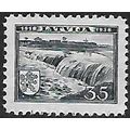 Mi 269: 35 s. black-blue 20th Anniv. of Indepen...