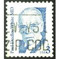 US Stamp #2170 used: 1986 3c Paul Dudley White [4]