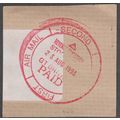 Postal Stationary. Parcels Airmail, 2nd Class