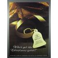 1980 Bell's Scotch Ad - Who's Got the Christmas...