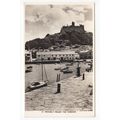 The Harbour St Michael's Mount Postcard RP Corn...