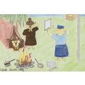 Teddy Bears as Boy Scouts 10 Year Old Painting ...
