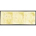 640, Mint OG 8¢ RARE Printers Waste Strip of Th...