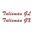 2 Talisman GL or GX Camper van motorhome graphi...