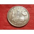 1911 George V sixpence - Australia.