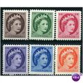 Canada 1954 Definitive Set SG463-468 Mounted Mint