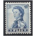 Fiji 1959 SG299 1d Deep Ultramarine Mounted Mint..
