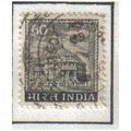 1965 INDIA SOMNATH TEMPLE 60P DEEP GREY F/U SG515