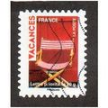 FRA 2009 (56c) 'VACANCES - DECK CHAIR' FINE USE...