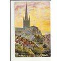 6498 NORWICH Cathedral Tuck Oilette Postcard