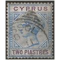 Cyprus 1896 SG43 2pi Blue & Purple Fine Used . ...