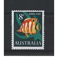 Australia.SG389 8c Coral Fish.Mounted Mint.Mar24