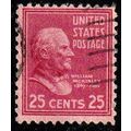 USA 1938 Personalities McKinley 25c Used Stamp .