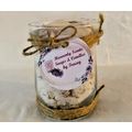 Nautical Beach Theme Glass Jar W/Seashells, San...