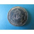 2002 ELIZABETH II EAST CARIBBEAN STATES ONE DOL...