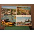 multiview, ST. IVES .CORNWALL .used postcard by...
