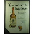1949 Old Overholt Straight Rye Whiskey Advertis...