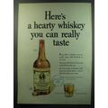 1949 Old Overholt Straight Rye Whiskey Ad - Her...