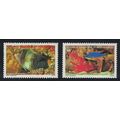 New Caledonia Noumea Aquarium Fish 2v 1988 MNH ...