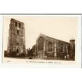 Suffolk BECCLES Church & Tower Postcard by King...