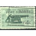 USA 1961 - SG1177 - 4c green - Sea Coast Gun - ...