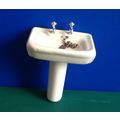 Square Sink & Pedestal 1:12th scale miniature