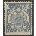 Transvaal 1885 SG182 6d Pale Dull Blue Mounted ...