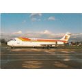 Iberia Douglas DC9 32 Aircraft Postcard (A21143)