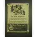 1958 Balkan Sobranie Smoking Mixture Ad - At such moments