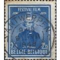 BELGIUM, Joseph Plateau, Film Festival Brussels, blue 1947, 3F15c, #6
