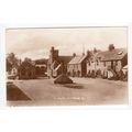 The Square Fettercairn Postcard RP Kincardineshire