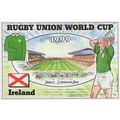 Irish Team Rugby Union World Cup Dublin Stadium...