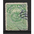 COSTA RICA 1892 VARIOUS FRAMES 10c GREEN SG 35 ...