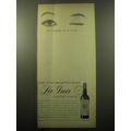 1959 La Ina Cocktail Sherry Ad - It's ready in a wink