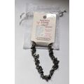 Hematite Stone Chip Bracelet
