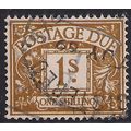 GB 1968 QE2 1/-d Ochre Postage Due Used SG D74 ...
