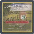 BEER MAT - BEWDLEY BREWERY - WORCESTERSHIRE WAY...