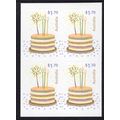 2025 CHERISHED CELEBRATIONS, CAKE, MNH BLOCK OF...