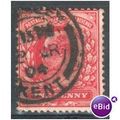 GB stamps 1902-10 KEV11 - 1d SG219 Bromley 7