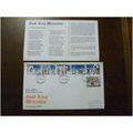 1973 GB Christmas stamps First Day Cover Birmin...
