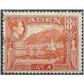 Aden 1939 SG23 8 Annas Red-Orange Fine Used ..