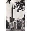 St. Mary's Church Bridgewater Somerset Postcard...