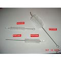 3 Piece Clear Nylon Bristles Bottle/Cleaning Tu...